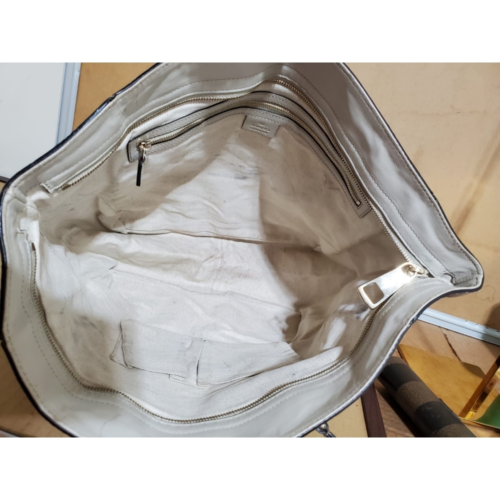 GucciGuccissima Medium Bree Tote Off White - Picture 10 of 10